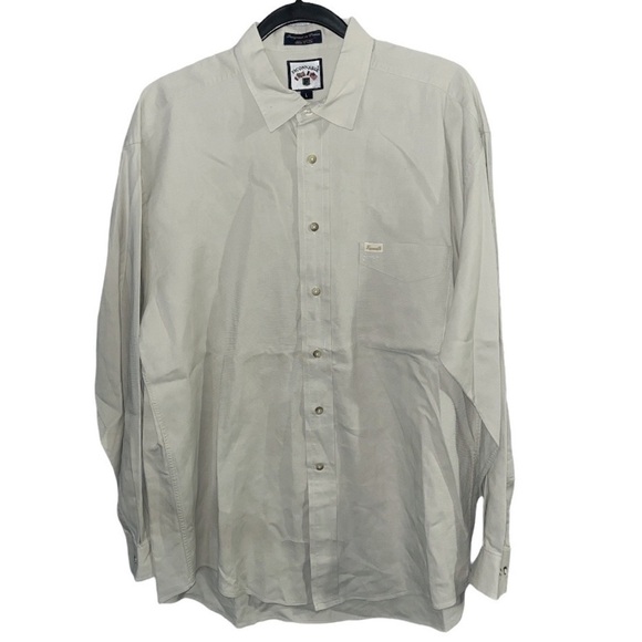 Faconnable Designed By Albert Goldberg Mens Up Long Sleeve Shirt - Picture 1 of 4